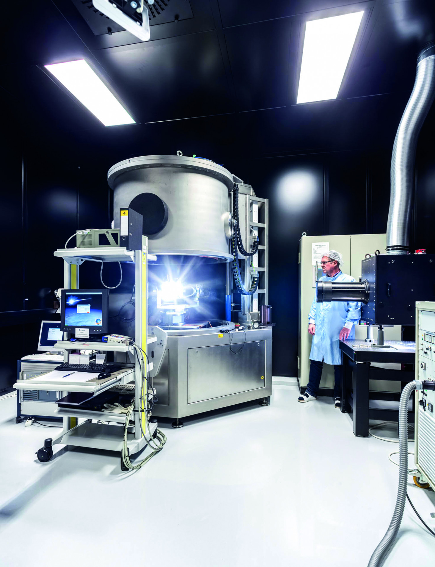 Das Thüringer Raumfahrtunternehmen Jena-Optronik entwickelt, fertigt und testet Sensoren und Instrumente für den Einsatz im Weltall.