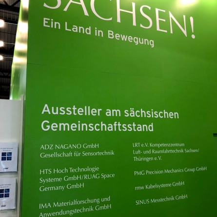 Sachsen-Live Gemeinschaftsstand auf der ILA 2018 (C) SMWA